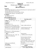 Giao an lop 2- Tuan 15(CKT- BVMT)