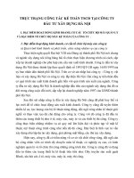 THỰC TRẠNG CÔNG TÁC KẾ TOÁN TSCĐ TẠI CÔNG TY ĐẦU TƯ XÂY DỰNG HÀ NỘI