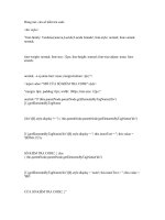 H2A_Code Đóng mở, cửa sổ kiểm tra code