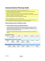 Communications Planning Guide