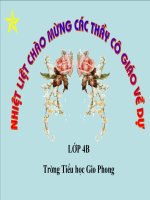 HAI DƯỜNG THẲNG SONG SONG- TOÁN 4