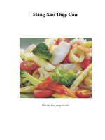 Măng Xào Thập Cẩm