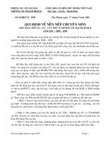 QUY DINH NE NEP CHUYEN MON