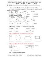 Đề Kiểm Tra giữa kỳ II