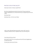 Hoán chuyển văn bản với UniKey trong Word