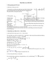 Mạch RLC - Lý thuyết và bài tập tự luận