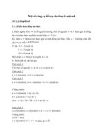 Một số công cụ hỗ trợ cho thuyết mật mã