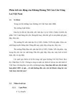 Phân tích tác động của Khủng Hoảng Tới Cán Cân Vãng Lai Việt Nam