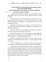 LÝ LUẬN CHUNG VỀ TỔ CHỨC KẾ TOÁN CÁC KHOẢN NỢ PHẢI TRẢ TRONG DOANH NHGIỆP