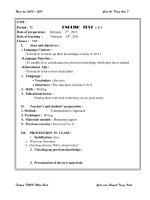 E 7 Test  số 3 (HKII)