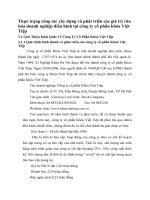 Thực trạng công tác xây dựng và phát triển các giá trị văn hóa doanh nghiệp điển hình tại công ty cổ phần khóa Việt Tiệp