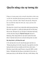 Quyền năng của sự tương tác