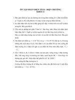 ôn tập học kỳ 1 lý 11