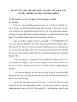 MỘT SỐ Ý KIẾN ĐỀ XUẤT NHẰM HOÀN THIỆN TỔ CHỨC HẠCH TOÁN NGUYÊN VẬT LIỆU TẠI CÔNG TY IN HÀNG KHÔNG