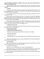 MỘT SỐ KIẾN NGHỊ HOÀN THIỆN CÔNG TÁC KẾ TOÁN BÁN HÀNG Ở CÔNG TY THƯƠNG MẠI