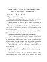 CHƯƠNG III MỘT SỐ GIẢI PHÁP MARKETING NHẰM HOÀN THIỆN HỆ THỐNG PHÂN  PHỐI CỦA CÔNG TY
