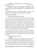 tình hình  hạch toán hoạt động nhập khẩu hàng hoá tại công ty xuất nhập khẩu và xây dựng nông lâm nghiệp