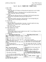 Nhiệt kế - Nhiệt giai