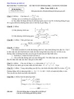 Đề&HD TS ĐH Toán 2010 số 23