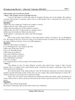 Đề cương TA7 năm học 2010-2011 có đáp án