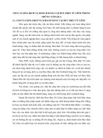 CHẤT LƯỢNG DỊCH VỤ KHÁCH HÀNG TẠI BƯU ĐIỆN TỪ LIÊM TRONG NHỮNG NĂM QUA