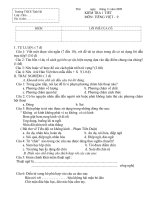 đề KT tiếng việt