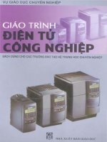 Giáo trình điện tử công nghiệp