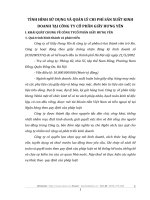 TÌNH HÌNH SỬ DỤNG VÀ QUẢN LÝ CHI PHÍ SẢN XUẤT KINH DOANH TẠI CÔNG TY CỔ PHẦN GIẦY HƯNG YÊN