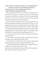 THỰC TẾ CÔNG TÁC KẾ TOÁN BÁN HÀNG VÀ XÁC ĐỊNH KẾT QUẢ BÁN HÀNG TẠI CÔNG TY KINH DOANH THAN HÀ NỘI