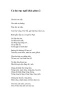 Ca dao tục ngữ khác phan 2