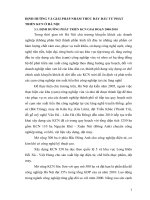 ĐỊNH HƯỚNG VÀ GIẢI PHÁP NHẰM THÚC ĐẨY ĐẦU TƯ PHÁT TRIỂN KCN Ở HÀ NỘI