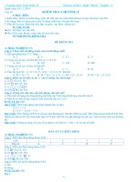 Đề kiểm tra 45'''' ôố học 6 (bài số 2)