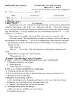 BAI KIEM TRA GIUA KI II KHOI 4