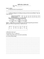 Kiểm tra 1 tiết toán 7