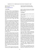 041_Nghiên cứu và triển khai ứng dụng với Smart Card