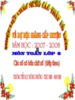 TOÁN: NHÂN VỚI SỐ CÓ 4 CHỮ SỐ