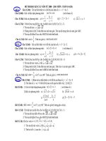 Các Đề Thi HKI năm 2010