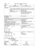 giáo án lớp ghép 2+5 Hà Thị Nghị