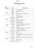 giáo án 4 tuần 17 chuẩn KT