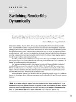 Switching RenderKits Dynamically
