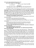 Kế hoạch tổ chức hoạt động nhân các ngày lễ lớn trong Năm Thanh Niên 2011