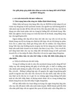 Các giải pháp góp phần bảo đảm an toàn tín dụng đối với KTNQD tại NHCT Đống Đa