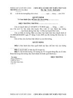 Mẫu Quy chế làm việc của trường mầm non, mẫu giáo