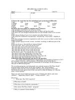 Test 45 minutes No 2- E 8