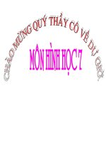 Tiết 17-Tổng ba góc của một tam giác(T1)