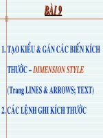 GIAO TRINH AUTOCAD 2D 9