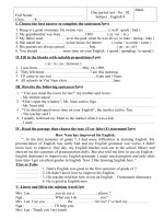 Test E8 No2 2010 - 2011(co ma tran).doc