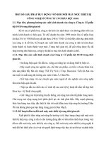 MỘT SỐ GIẢI PHÁP HUY ĐỘNG VỐN ĐỔI MỚI MÁY MÓC THIẾT BỊ CÔNG NGHỆ Ở CÔNG TY CỔ PHẦN DỆT 10