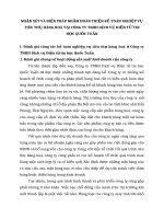 NHẬN XÉT VÀ BIỆN PHÁP NHẰM HOÀN THIỆN KẾ TOÁN NGHIỆP VỤ TIÊU THỤ HÀNG HOÁ TẠI CÔNG TY TNHH DỊCH VỤ ĐIỆN TỬ TIN HỌC QUỐC TUẤN