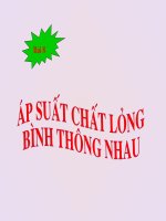 ÁP SUẤT CHẤT LONG